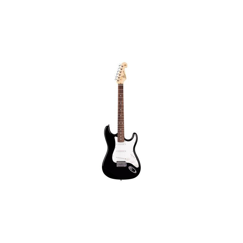 SX Standard Series electric guitar  electric guitar, with 3 single coil pickups and vintage tremolo, bag