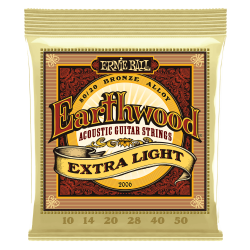 Ernie Ball Earthwood Extra Light 80/20 Bronze