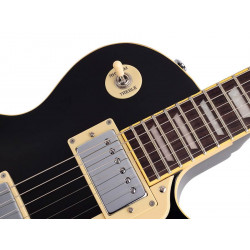SX LP-Std. Style E-Gitarre, Black