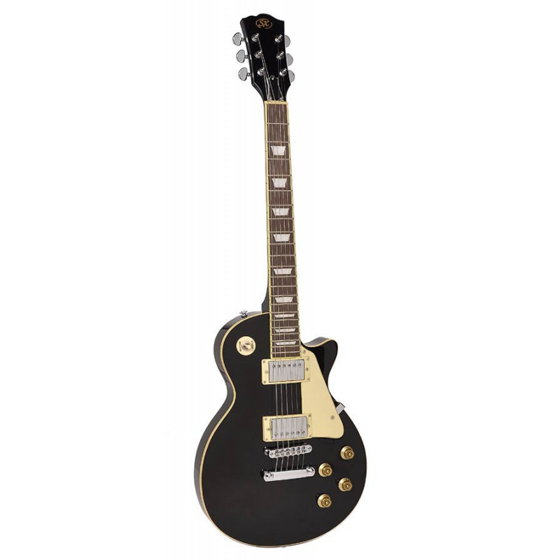 SX LP-Std. Style E-Gitarre, Black