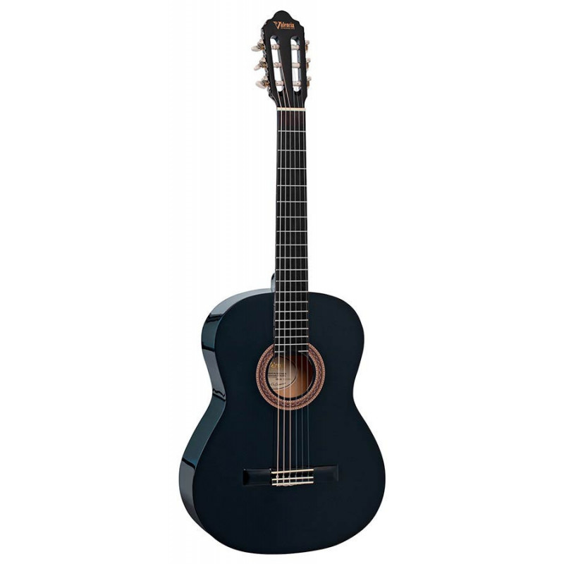 Valencia Klassik Gitarre VC 104BK Hybrid Neck Black