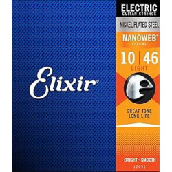 Elixir Saiten E-Gitarre 10-46 Nanoweb