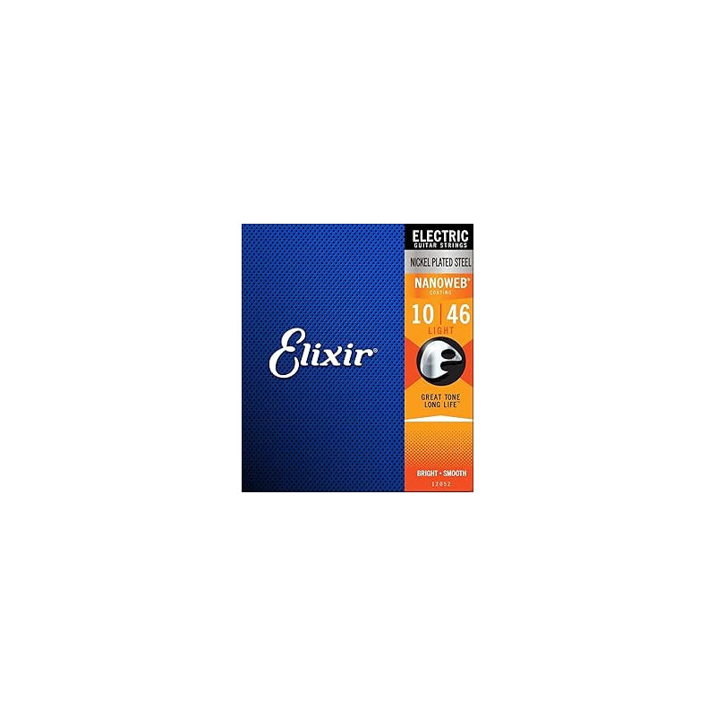 Elixir Saiten E-Gitarre 10-46 Nanoweb
