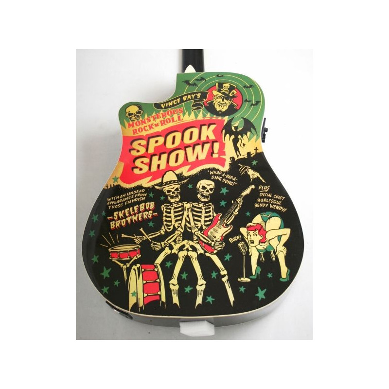 Fender Vince Ray Spook Show Electro Acoustic Guitar