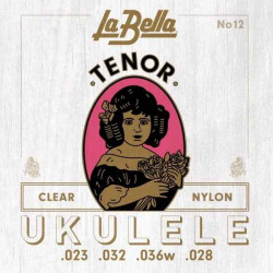 La Bella Acoustic string set L-12  tenor ukulele