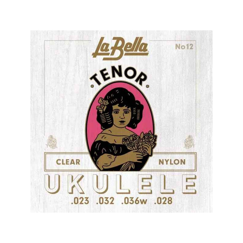 La Bella Acoustic string set L-12  tenor ukulele