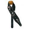 Gaucho Biker Series GST-289-BK guitar strap
