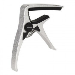 Boston spring loaded capo for acoustic or electric guitar, titanium