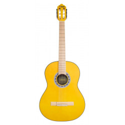 Valencia Klassik Gitarre mit Hybrid Neck yellow