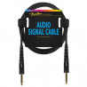 Boston Black Jack instrument cable, 6 meter Winkel Klinke