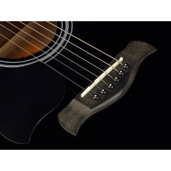 Richwood Artist Series Linkshänder-Akustikgitarre Dreadnought RD-12L-BK